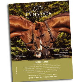 Haras La Manada de Felix Anzorreguy para Anuario AACCP