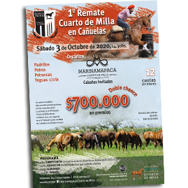 Remate Canuelas de Haras Marinamapaca para Anuario CACCM